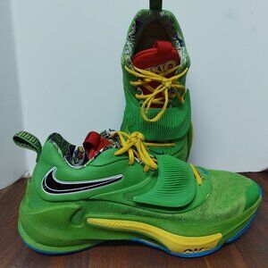 Nike Zoom Freak 3 NRG Green UNO DC9364-300 Men's 11.5 Basketball Shoes 50th Anni